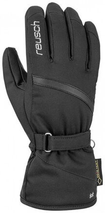 Lyžařské rukavice Reusch Alexa GTX W 702 black/silver 47 31 322 dámské