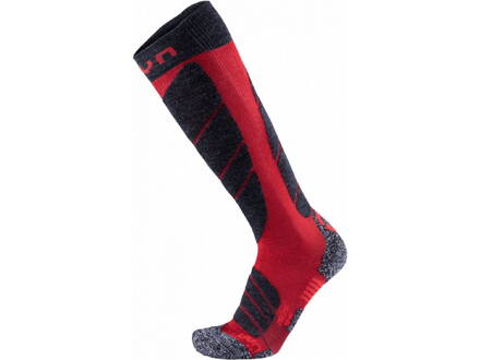 Ponožky UYN SKI MAGMA pánské, dark red/anthracite  
