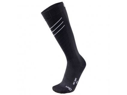 Ponožky Uyn Ski Race Shape, pánské, lyžařské, black/white  