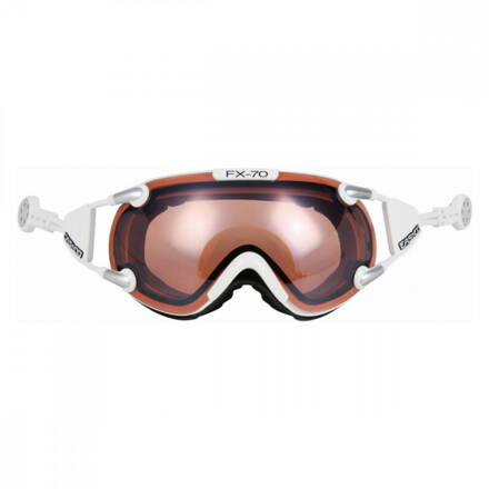 Lyžařské lyžařské brýle Casco FX-70M - bílá