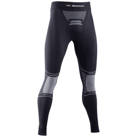 Kalhoty X-Bionic, spodní funkční dlouhé, pánské white/black