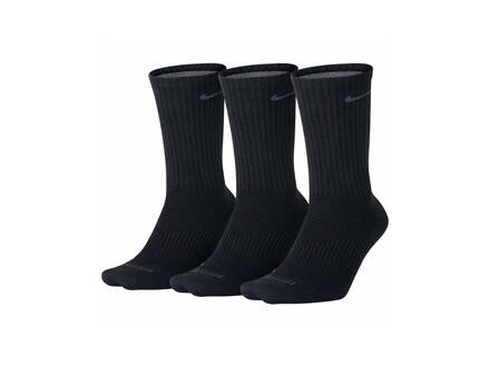 Ponožky Nike DRY LTWT CREW 3pairs sx4831 black, unisex
