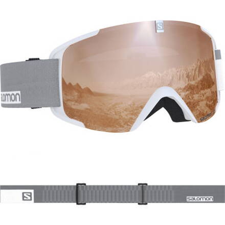 Brýle Salomon XVIEW ACCESS White, lyžařské, Univ. T Orange  13+