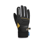 Lyžařské rukavice Reusch Lindsey Vonn Jr. 4861270-707 black/gold