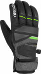 Lyžařské rukavice Reusch Storm R-TEX XT 60 01 216-7679  black/black melange/neon greenpánské