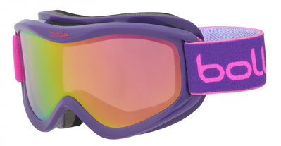 Lyžařské brýle Bollé Volt Plus - Purple Blocks/Rose gold