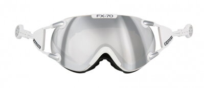 Brýle Casco FX70 Carbonic white silver mirror