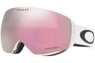 Lyžařské brýle Oakley Flight Deck - matte white/Prizm High pink
