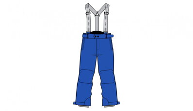 Dětské kalhoty Colmar zářivá modrá