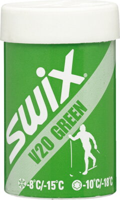 Běžecký stoupací vosk Swix V20 zelený 45g