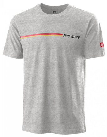 Triko Wilson  PRO STAFF T-SHIRT  WRA782702, pánské, tenisové