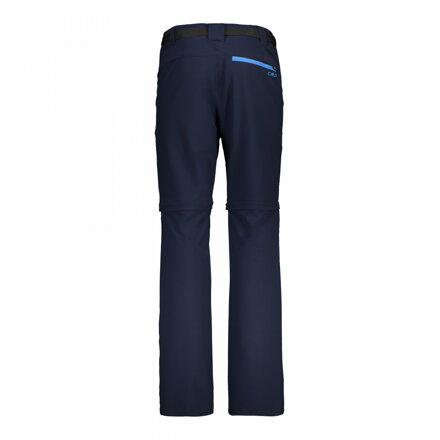 Kalhoty CMP zip off black blue/indigo pánské