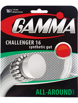 Výplet Gamma Challenger Synthetic Gut 16, w/wearguard, white