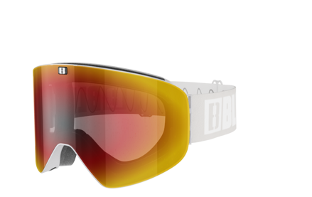 Brýle Bliz Flow - grey/brown, red multi + pink, lyžařské