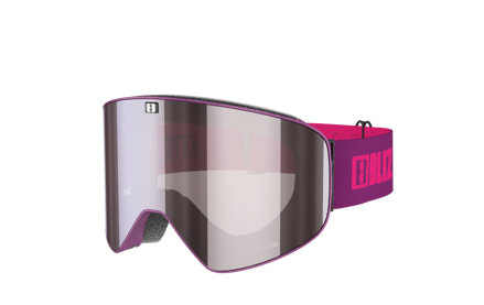 Brýle Bliz Flow - purple/brown, silver mirror + pink, lyžařské