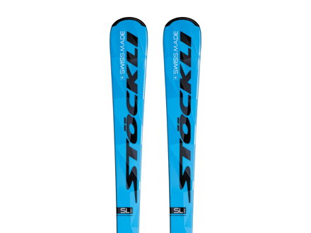 Lyže Stockli Laser SL Blue + N SP12 TI + STO Speedplate