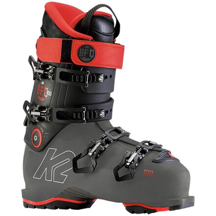 Lyžáky K2 B.F.C. 100 GRIPWALK dámské, black/red/grey