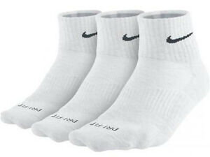 Ponožky Nike Dri-FIT Cushion Quarter sx4835 white  3pairs