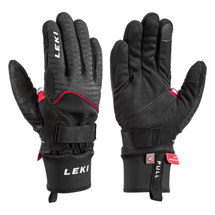  Rukavice Leki  NORDIC THERMO SHARK 643912301, běžkařské, black/red