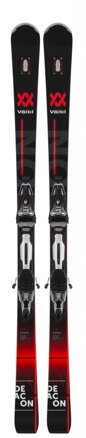 Lyže Volkl Deacon 74 Black + vázání rMotion2 12 GW 