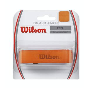 Wilson Premium Leather Grip, omotávka, orange