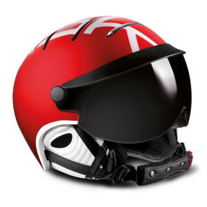 Helma Kask Style Red/White 