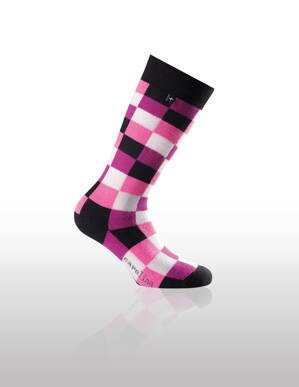Ponožky Rohner Ski kids Carolina pink