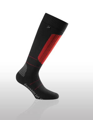 Ponožky Rohner Ski Downhill Jet červená