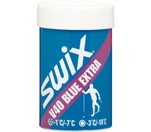 Běžecký stoupací vosk Swix V40 modrý extra 45g