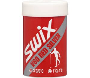 Běžecký stoupací vosk Swix V60 červený 43g