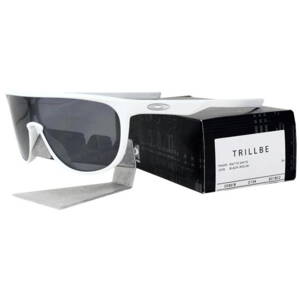 Oakley TRILLBE Matte White Black Iridium Mirror Lens Mens Sunglasses