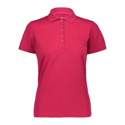 Triko Polo CMP karkade, pink, dámské