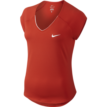 Triko Nike Pure Top, model: 728757 671, dámské, red
