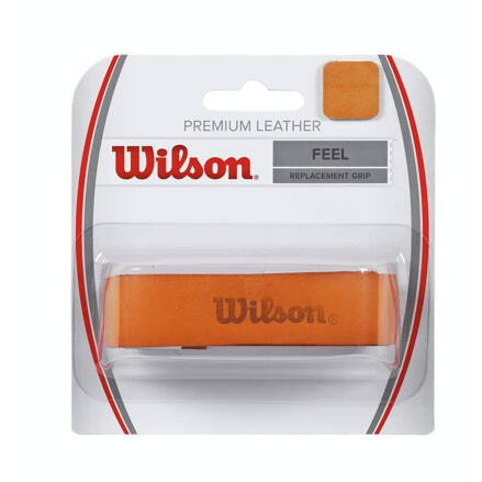 Omotávka Wilson Premium Leather Grip, orange