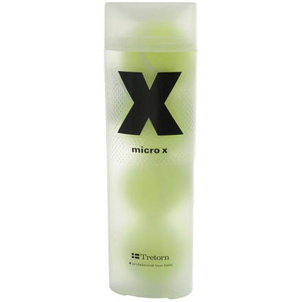 Tenisové míče Tretorn Micro X, 4ks v dóze