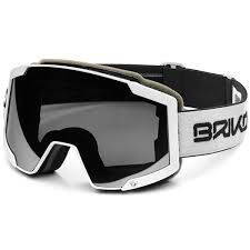 Brýle Briko Lava, matné bílé, lyžařské