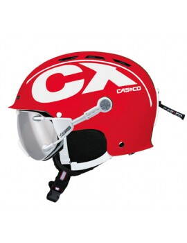 Helma CASCO CX-3 Icecube červená/bílá