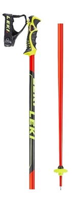 Hole Leki Worldcup Racing SL, red/black/neon