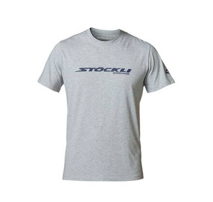 Triko Stockli světle šedé pánské