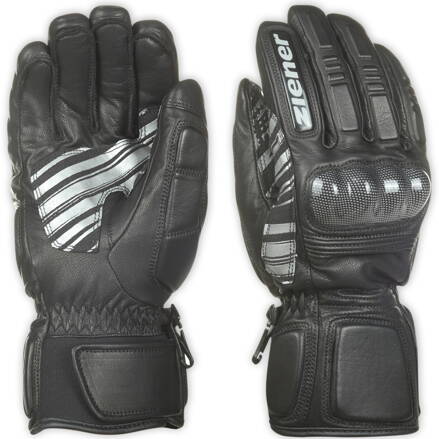 Rukavice Ziener Guest glove race black 141204, dětské