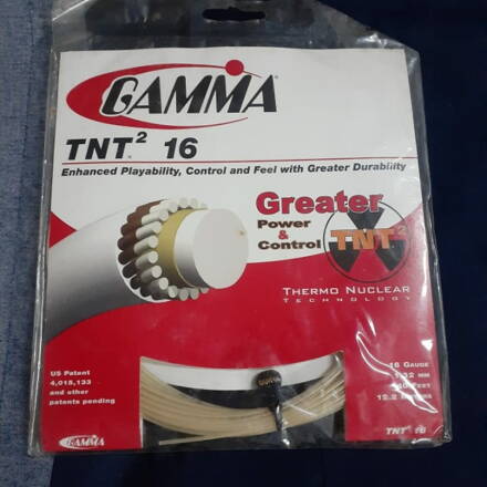 Výplet Gamma TNT 2 Pro Plus 16, Greater Power/Control, natural