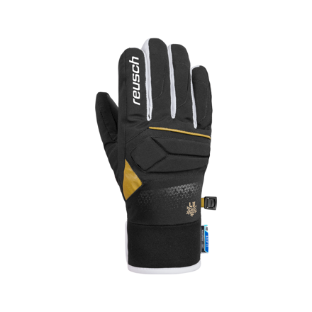 Rukavice Reusch Lindsey Vonn Jr. 4861270-707 black/gold