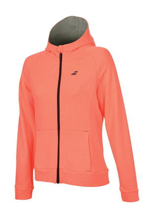 Mikina Babolat Core hood sweat,dámské, orange