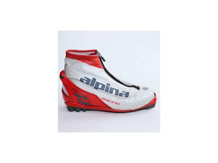  Boty na běžky ALPINA RACING model SCL, white/pearl/red