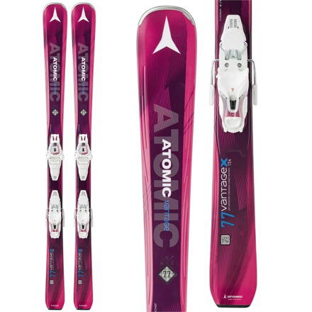 Lyže Atomic Vantage X BEND-X  set +vázání,  dívčí