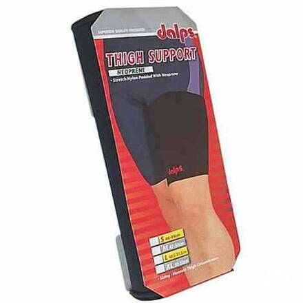 DALPS Thigh Support, neoprenový návlek stehenní black