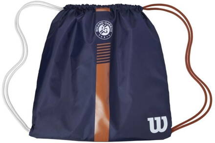 Taška Wilson Roland Garros Cinch Bag, Navy/Clay