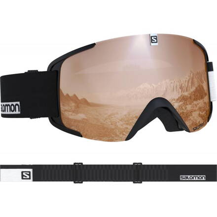 Brýle Salomon XVIEW ACCESS BK WH/Oran, lyžařské