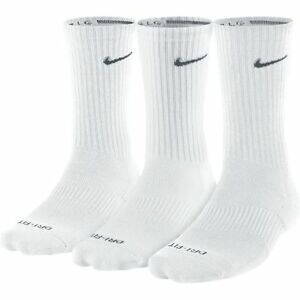 Ponožky Nike 3PPK DRI-FIT CUSHION CREW, sx4827 dámské, white