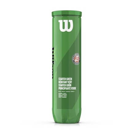Tenisové míče Wilson Roland Garros Green 4ks WRT147500